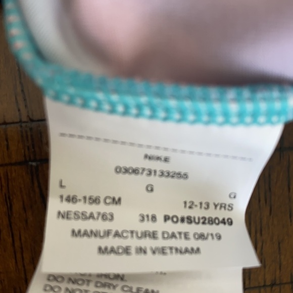 Nike Girls One Piece Swimsuit Cross Razorback - Picture 11 of 11